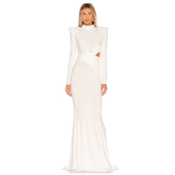 Zhivago Dresses & Skirts - NWT Zhivago Message To Love Gown Long Sleeve Maxi Dress White XS